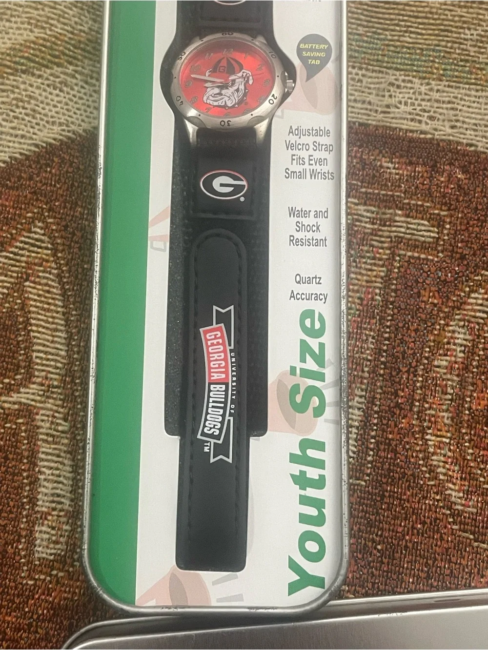 UGA Georgia Bulldogs Watch Youth Size by Game Time NEW